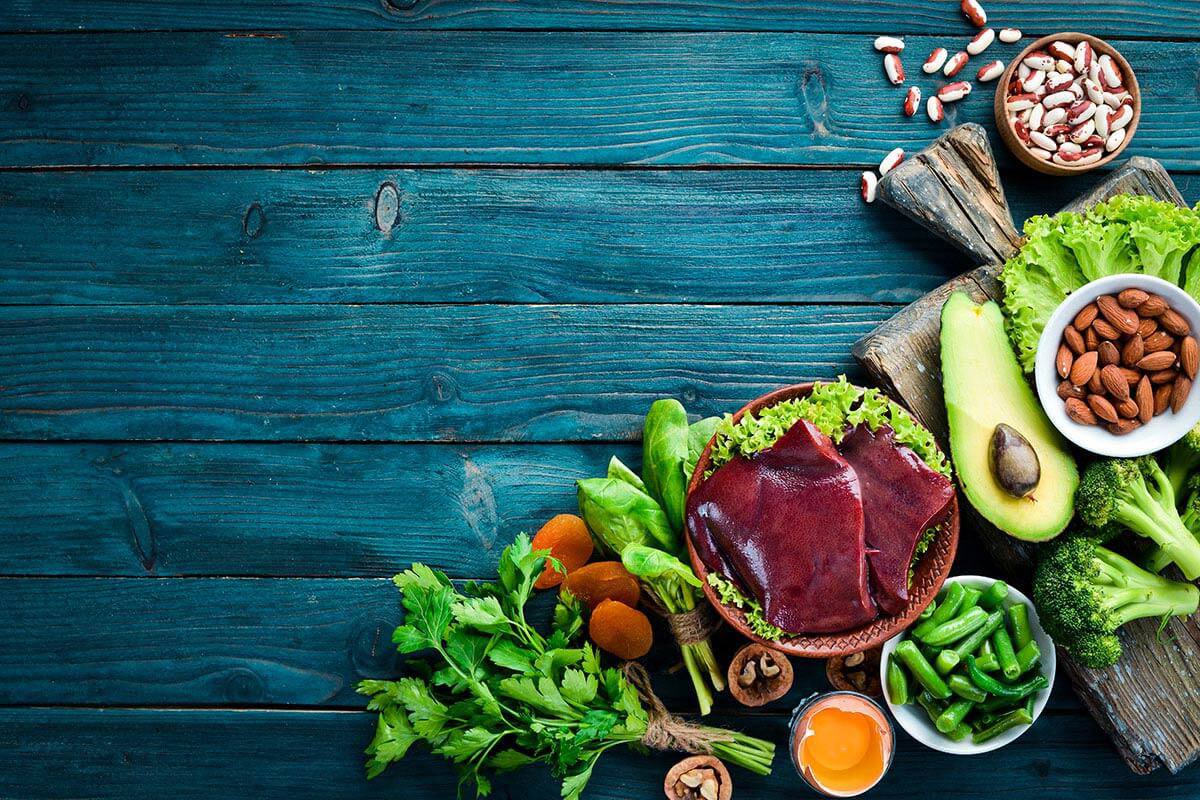 Alimentos ricos en hierro